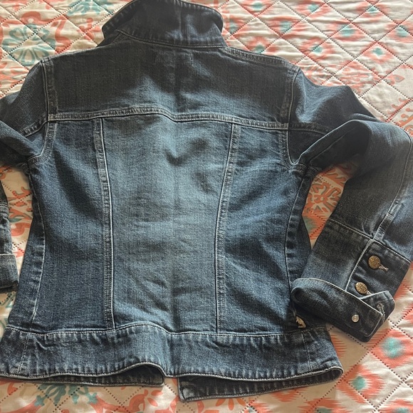 XOXO Blue Jean Jacket with Gold Buttons - Picture 3 of 3